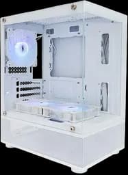 Корпус 1stPlayer Mi2-A-WH-2F7R-W-1F7-W ARGB White - мініатюра 2
