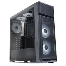 Zalman Корпус N5 OF, без БЖ, 1xUSB3.0, 2xUSB2.0, 3x120mm White LED fans, Acrylic Side Panel, ATX, чорний - мініатюра 3