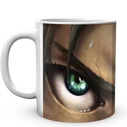 Кружка GeekLand Attack on Titan Атака Титани Эрен AOT 002.21 330 мл белая