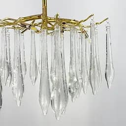 Заворожуюча люстра з двома варіантами підвісів Ø 80 см | Line F | Арт. Y18/L800