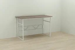 Компьютерный стол Ferrum-decor Райан 75x140x70 белый ДСП Дуб Сонома Труфель 16мм (FRD-101173)