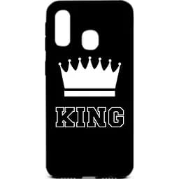 Чехол-накладка Toto Cartoon Soft Silicone TPU Case Samsung Galaxy A40 King Black