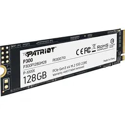 Накопичувач SSD M.2 2280 128GB Patriot (P300P128GM28) - мініатюра 2