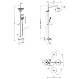 Душова система Kroner KRP Graz - SCH063 (CV031332) - мініатюра 13