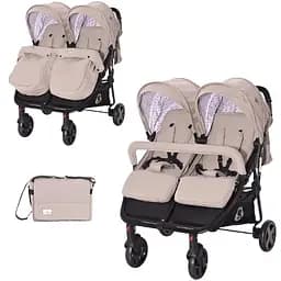 Коляска для двійні Lorelli Duo String Dots (24575)