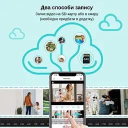 IP-камера вулична з акумулятором та подвійним об'єктивом XON SmartCam 4G 8000mAh Solar 1080P (KCBSM22VW 7478) Біла - мініатюра 9