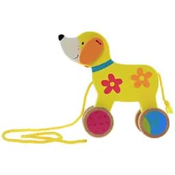 Деревянная каталка Goki Собачка Susibelle (54915)