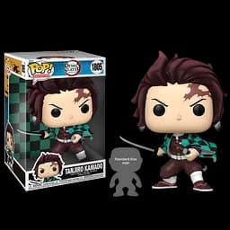 Фігурка Funko POP Jumbo: Танджіро Камадо 1805 з аніме Клинок, що розсікає демонів Demon Slayer - мініатюра 2