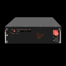 Акумулятор LP LiFePO4 25,6V - 200 Ah (5120Wh) (BMS JK 150A/100А) RM RS485/CAN BL - мініатюра 2