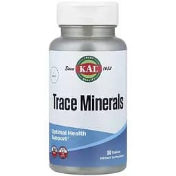 Дієтична добавка KAL Trace Minerals 30 таблеток