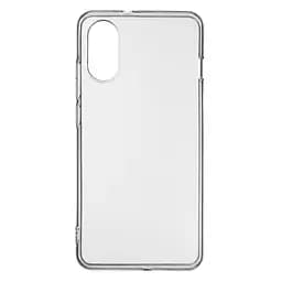 Прозрачный чехол для ZTE Blade A31 Plus с защитой камеры, тонкий, силиконовый, бесцветный, ударостойкий, противоударный бампер c закрытой камерой, ArmorStandart (ARM61918)