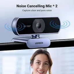Веб-камера Ugreen CM678 HD webcam USB-A - мініатюра 5