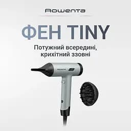 Фен Rowenta Tiny 1600 Вт зелено-чорний (HY7120E0) - мініатюра 6