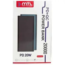 Зовнішній акумулятор Huawei power bank MTL MT4220 20000mAh black
