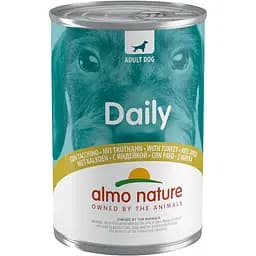 Вологий корм для собак Almo Nature Daily Menu Dog індичка 400 г (172)