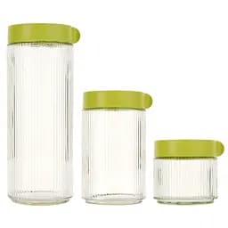 Набор банок для сыпучих SnT Basic 980 мл 600 мл 300 мл (6060-02 )