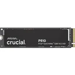 Твердотільний накопичувач SSD Crucial 1Tb, P510, PCI-E 5.0 x4, M.2 2280, 3D TLC, 11000/95000 МБ/с teh0019796
