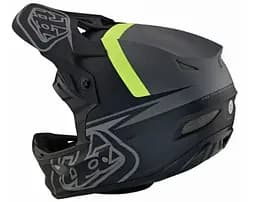Велошолом Troy Lee Designs D3 Fiberlite Slant Grey S (1106-198744022) - мініатюра 2