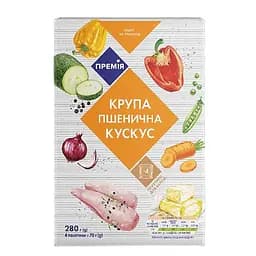 Крупа Премія Кус-кус, пшенична, 70 г, 4 шт. (913935)