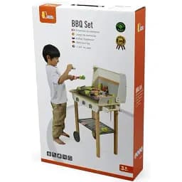 Ігровий набір Viga Toys Дитячий гриль Барбекю з продуктами (44656) - мініатюра 7