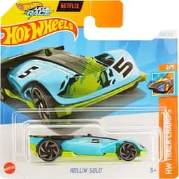 Базовая машинка Hot Wheels HW Track Champs Rollin Solo голубая (5785)  
