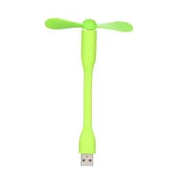 Вентилятор мобільний USB зелений - мініатюра 3