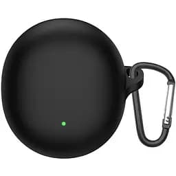 Чехол-накладка DK для Oppo Enco R2 | Silicone Candy Friendly с карабином (016054) (black)