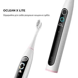Електрична зубна щітка Oclean X Lite Grey - мініатюра 2