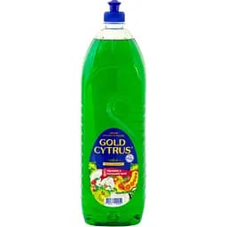 Жидкость для мытья посуды Gold Cytrus 1.5 л зеленая