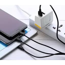 Дата кабель Remax 3 в 1 Micro Type-C Lighting RC -109th USB шнур провод