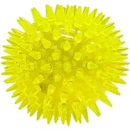 М'ячик дитячий Bambi Їжачок 8.5 см світлові ефекти жовтий (PR24125(Yellow))