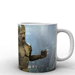 Кухоль GeekLand Стражі Галактики Guardians of the Galaxy Єнот та Грут GG.02.035 330 мл білий - мініатюра 3