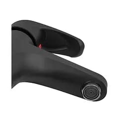 Змішувач для умивальника Plamix Fidel-001 SET Matte black PM0660 Чорний матовий - мініатюра 3