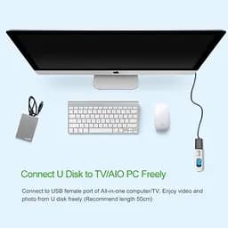 Подовжувач Ugreen USB 2.0 AM / AF штекер - роз'єм 3М (US103) - мініатюра 4