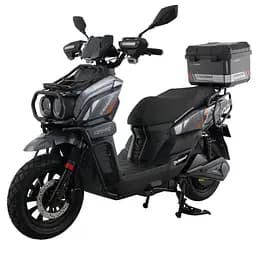 Электроскутер Двухместный Crosser CR-21 (2500W 76.8V/40Ah) Серый