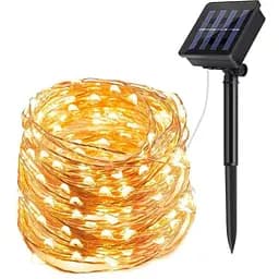 Гирлянда LED Star Solar капля росы от солнечной батареи 200 led 20 м
