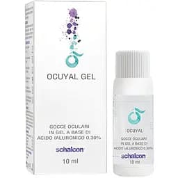 Офтальмологічний розчин Schalcon Ocuyal Gel з 0.3% гіалуронової кислоти 10 мл                                                                                                                                                                                                