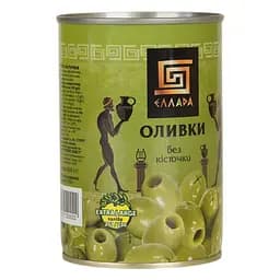 Оливки Ellada Extra Large без кісточки 420 г (873890) - мініатюра 5