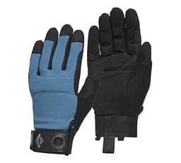 Перчатки для альпинизма Black Diamond Crag XS Чорний-Блакитний
