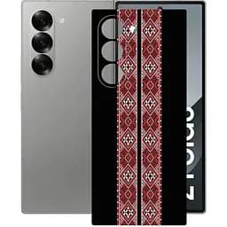 Захисна плівка StatusSKIN для Samsung Galaxy Z Fold 6 SM-F956 Корпус Вініл Вишиванка 3