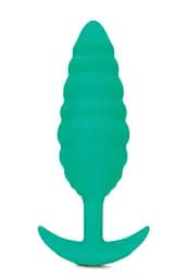 Анальная пробка B-Vibe Тwist 15.4 см (зеленый)