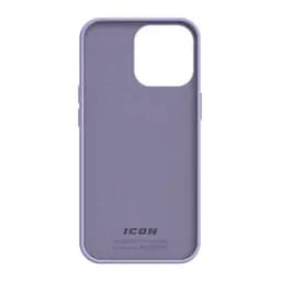 Силиконовый чехол для Apple iPhone 14 Pro, ICON2 Case, фиолетовый, противоударный, панель, защита всего корпуса, матовая поверхность Soft Touch, выступает над дисплеем, совместим с защитными стеклами и пленками, с микрофиброй, ArmorStandart (ARM63598) - мініатюра 2