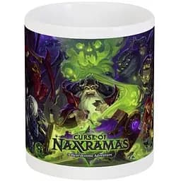 Кружка GeekLand Хартстоун Hearthstone Проклятие Наксрамасса CP 03.121 330 мл белая