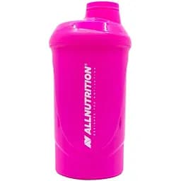 Шейкер спортивний Allnutrition Shaker Super Pink 2LOGO 600 мл