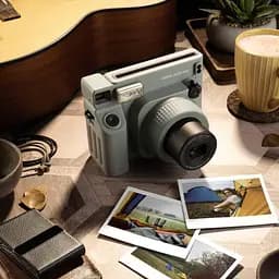 Набір камера Fujifilm Instax Wide 400 Фотопапір 20 шт. Прозорий чохол, Фотоальбом на 64 фото зелений - мініатюра 5