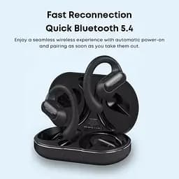 Бездротові спортивні bluetooth навушники Langsdom TS05 Open-Ear з спрямованим звуком і мікрофоном Black - мініатюра 4