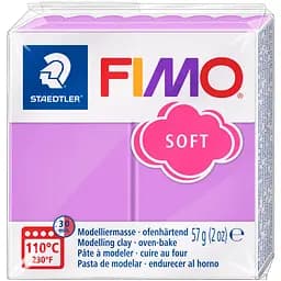 Пластика для бижутерии Soft Лавандовая 57г Fimo