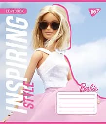 Набір зошитів Yes Barbie А5 в лінійку 12 аркушів 25 шт. (767224) - мініатюра 2