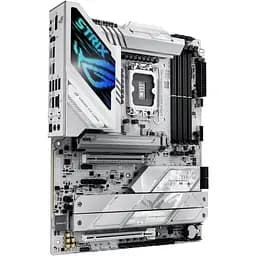 Материнська плата Asus Rog Strix Z890-A Gaming WIFI s1851 Z890 4xDDR5 M.2 DP HDMI Wi-Fi BT ATX білий - мініатюра 3