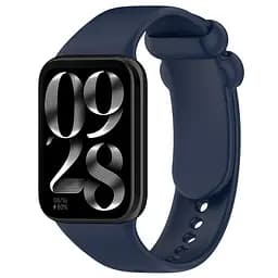 Силіконовий ремінець для фітнес браслетів Xiaomi Mi Band 8 Pro/9 Pro Redmi Watch 4/5, Silicone, midnight blue, зі зручною застібкою, на фітнес трекер та смарт годинник, ArmorStandart (ARM73968)
